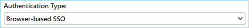 Browser-based SSO connection